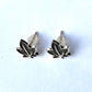 Maple Leaf 925 Sterling Silver Stud Earrings