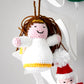 Santa, Reindeer, Christmas Tree, Snowman, Candy Cane and Angel Crochet Tree Ornament