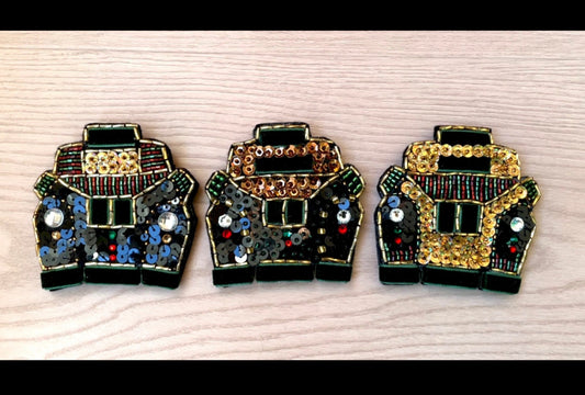 London Taxi Versatile Tree Ornament or Holiday Brooch