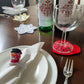 Crochet Christmas Coasters, Set of 4