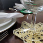Crochet Christmas Coasters, Set of 4