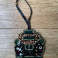 London Taxi Versatile Tree Ornament or Holiday Brooch