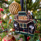 London Taxi Versatile Tree Ornament or Holiday Brooch