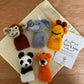 Jungle Safari Animals Crochet Finger Puppet Set