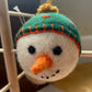 Santa, Reindeer, Baby Reindeer, Snowman and Bear Felt Baubles