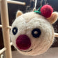 Santa, Reindeer, Baby Reindeer, Snowman and Bear Felt Baubles