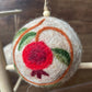 Pomegranate Swirl and Duo Felt Baubles