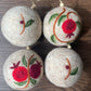 Pomegranate Swirl and Duo Felt Baubles