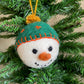 Santa, Reindeer, Baby Reindeer, Snowman and Bear Felt Baubles