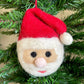 Santa, Reindeer, Baby Reindeer, Snowman and Bear Felt Baubles