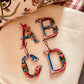 Latin Alphabet Hand Painted Decorative Letters