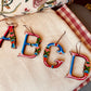 Latin Alphabet Hand Painted Decorative Letters