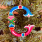 Latin Alphabet Hand Painted Decorative Letters