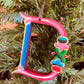 Latin Alphabet Hand Painted Decorative Letters