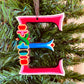 Latin Alphabet Hand Painted Decorative Letters