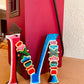 Latin Alphabet Hand Painted Decorative Letters