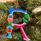 Latin Alphabet Hand Painted Decorative Letters