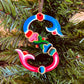 Latin Alphabet Hand Painted Decorative Letters