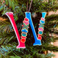 Latin Alphabet Hand Painted Decorative Letters
