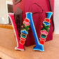 Latin Alphabet Hand Painted Decorative Letters