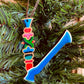 Latin Alphabet Hand Painted Decorative Letters