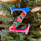 Latin Alphabet Hand Painted Decorative Letters