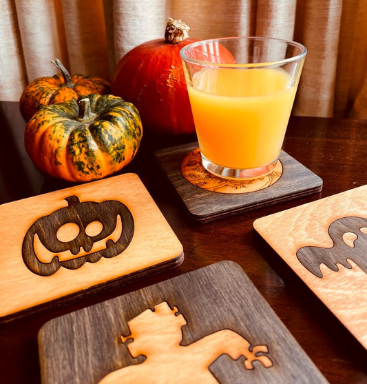 Halloween Coaster Set