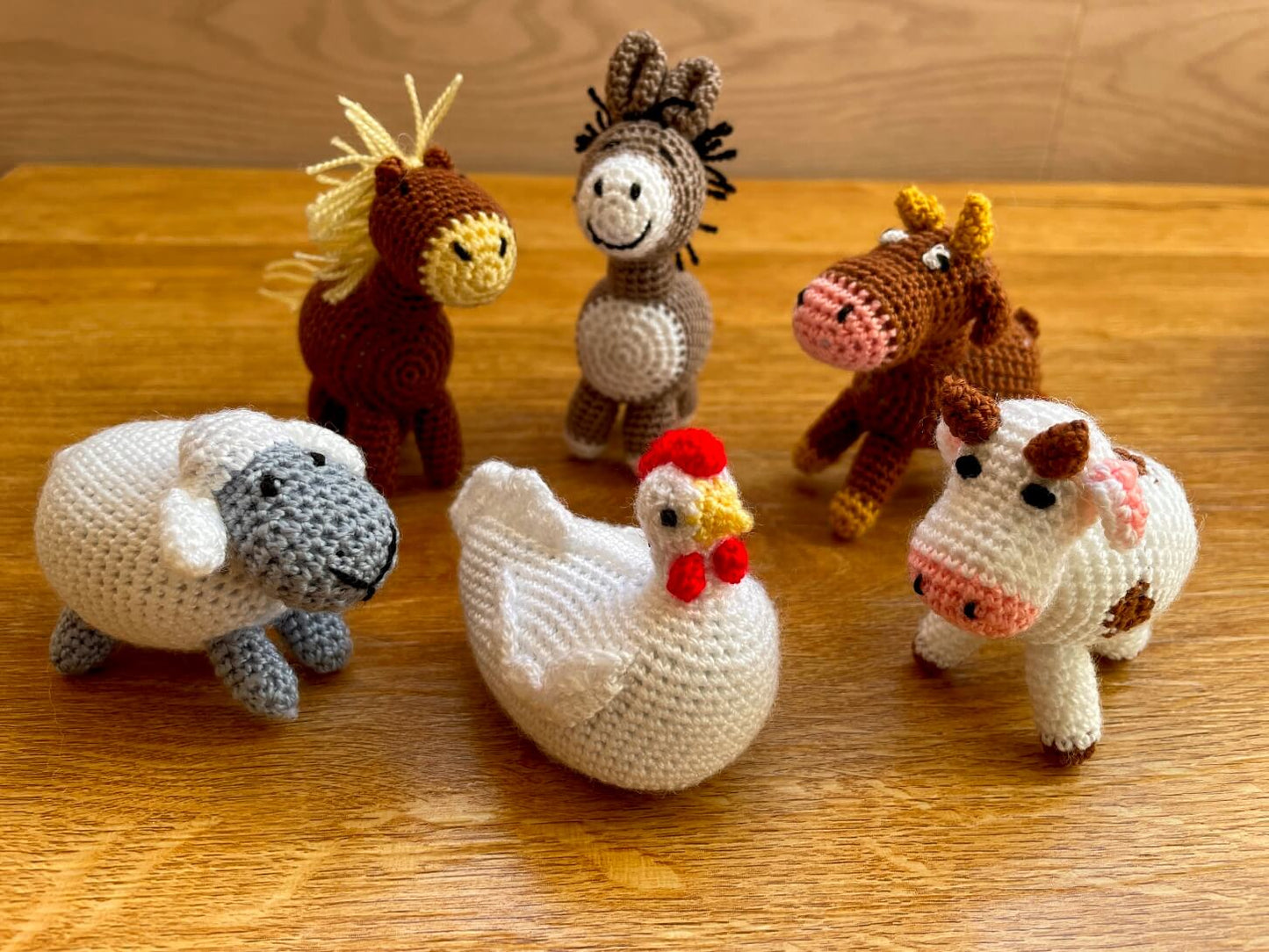 MINIGURUMI Mini Crochet Farm Animals