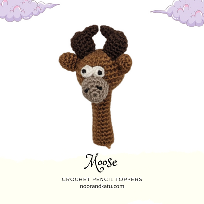 Woodland Forest Animals Pencil Toppers