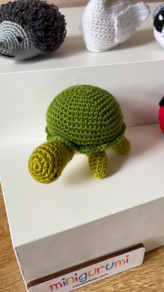 MINIGURUMI Mini Crochet Woodland Park Animals