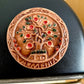 Ceramic Armenia Pomegranate, Tree of Life, and Eternity Magnets