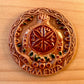 Ceramic Armenia Pomegranate, Tree of Life, and Eternity Magnets