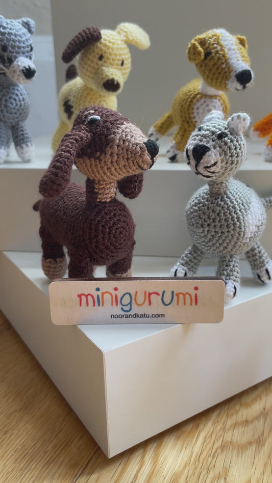 MINIGURUMI Mini Crochet Toy Cats and Dogs