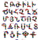 Armenian Alphabet Hand Painted Decorative Letters