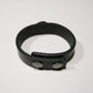 Armenian Ornamental Art 925 Silver & Leather Bracelet