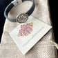 Eternity 925 Sterling Silver & Leather Bracelet