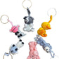 Mini-Crochet (Amigurumi) Farm Animals Keyring Accessory