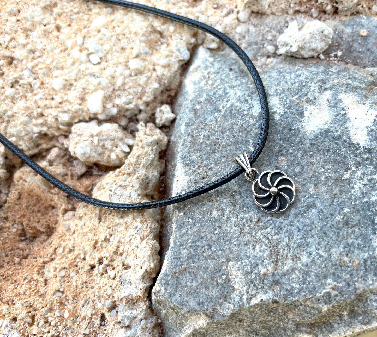 Eternity Small, 925 Sterling Silver Pendant Necklace