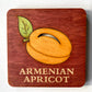 Armenian Apricot Coaster we