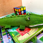 Crocodile Crochet Pencil Case