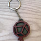 Double Sided Pomegranate Keychain Accessory