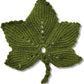 Grape Leaf Coasters, Set of 3