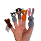 Woodland Forest Animal Finger Puppet Set