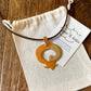 Pomegranate Precious Metal Pendant Necklace