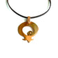 Pomegranate Precious Metal Pendant Necklace