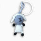 Mini-Crochet (Amigurumi) Farm Animals Keyring Accessory