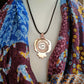 Pomegranate Eternity Precious Metal Pendant Necklace