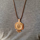 Pomegranate Eternity Precious Metal Pendant Necklace