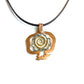 Pomegranate Sunburst Eternity Precious Metal Pendant Necklace