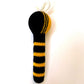 Crocheted Elephant, Giraffe, Puppy Dog or Bee Baby Stick Rattle